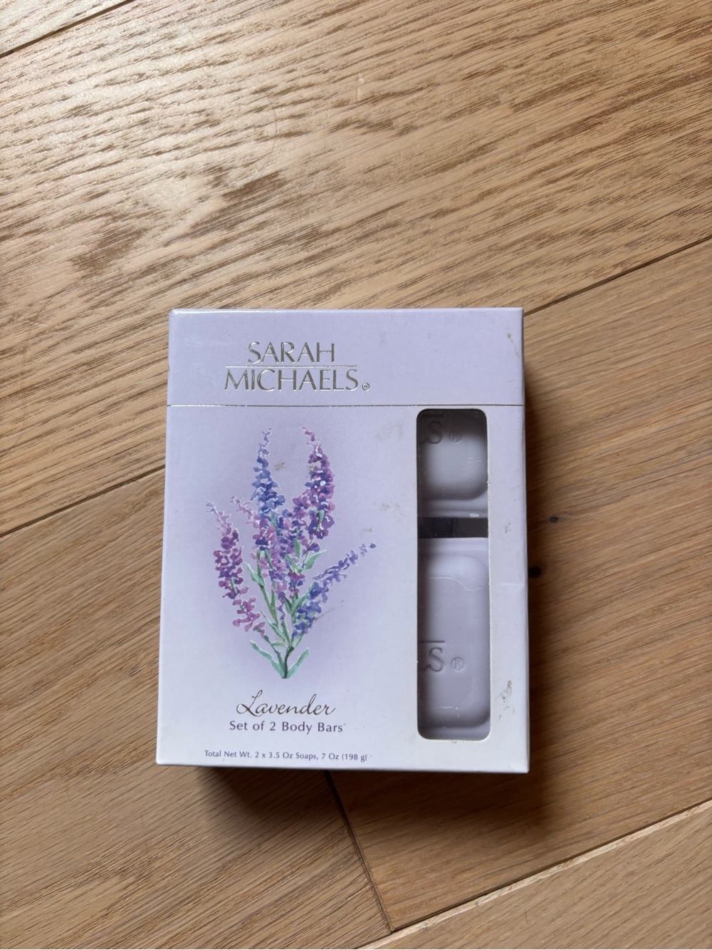 Sarah Michaels Lavender Body Bar / Set of 2 3.5 oz New Vintage